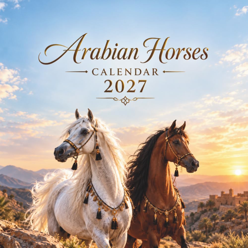 Arabian Horses Calendar 2027: A Year of Graceful Horses, Noble Beauty, and Timeless Equestrian Elegance baixar o livro de graça
