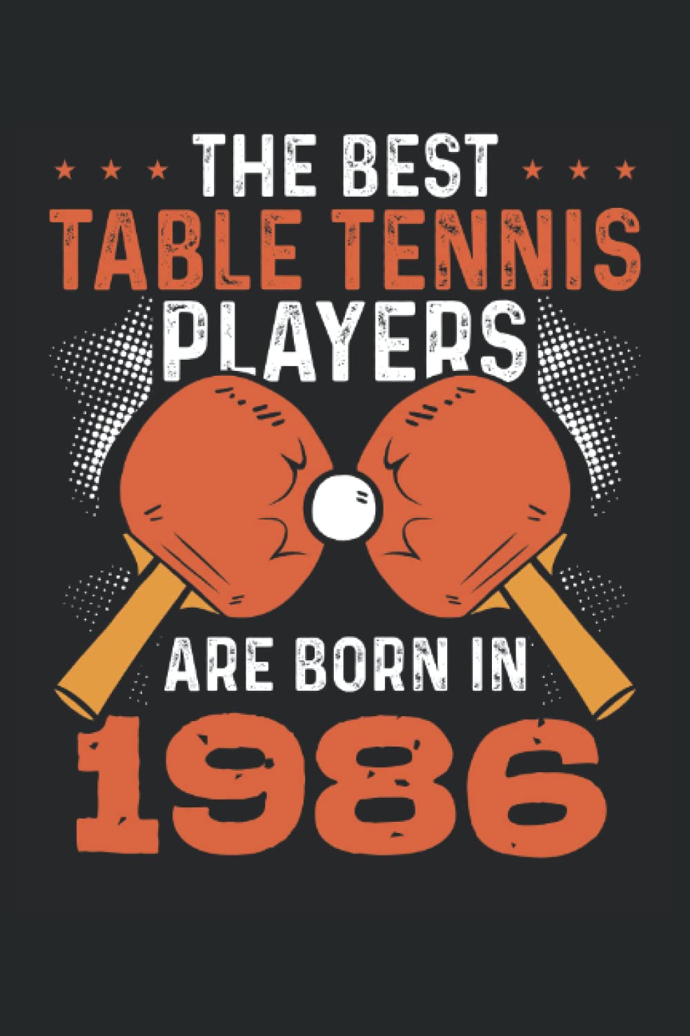 The best table tennis players 1986: Dot Grid Jounal ToDo Exercise Book or Diary 6" x 9" (15.24 x 22.86 cm) 120 pages baixar livro de graça