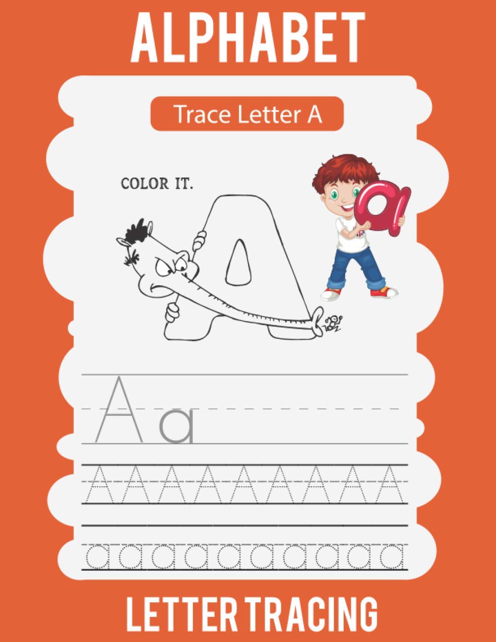 Letter Tracing: Letter Tracing Practice for Toddlers | ABC Letter Tracing for Preschoolers baixar o livro de graça