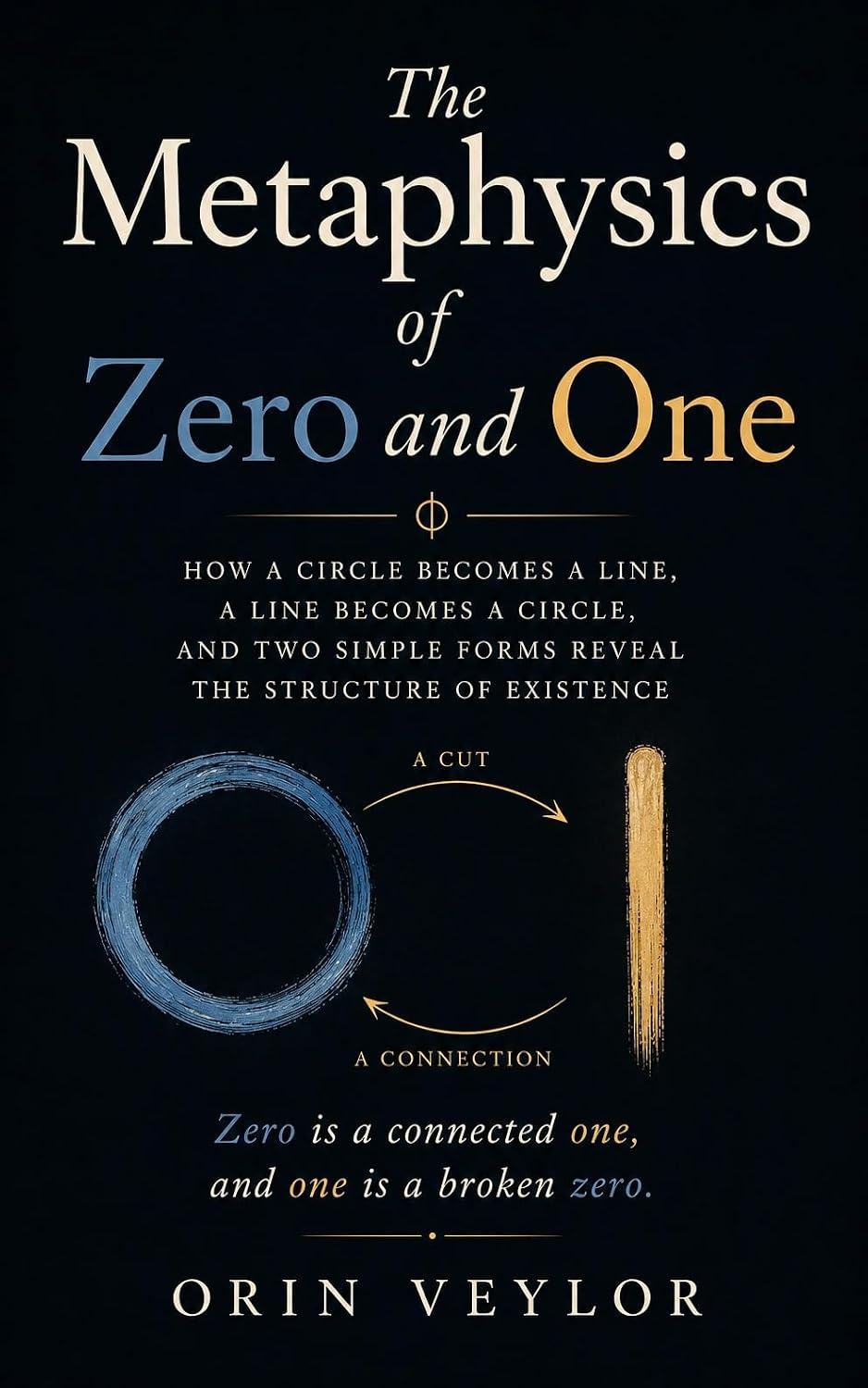 ler totalmente The Metaphysics of Zero and One: How a Circle Becomes a Line, a Line Becomes a Circle, and Two Simple Forms Reveal the Structure of Existence (English Edition)