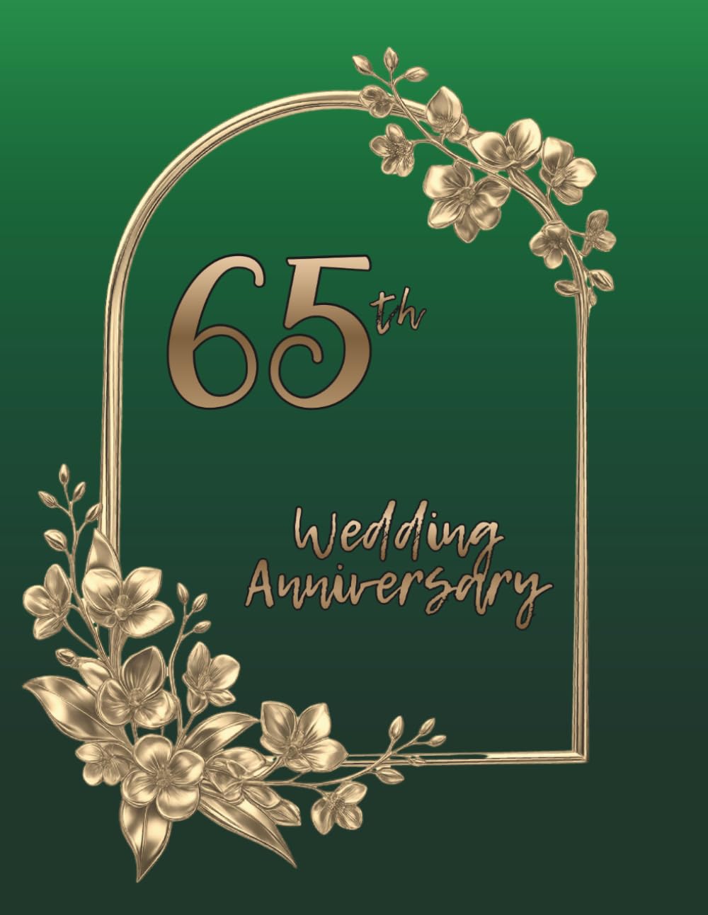 65th Wedding Anniversary Guest Book;: Wish Book to collect congratulations, wishes and advices from guests for the couple celebrating their wedding jubilee baixar o livro de graça