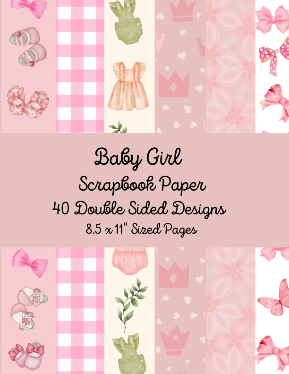 Baby Girl Scrapbook Paper: Scrapbook Paper, Decoupage, Craft, Collage baixar livro de graça