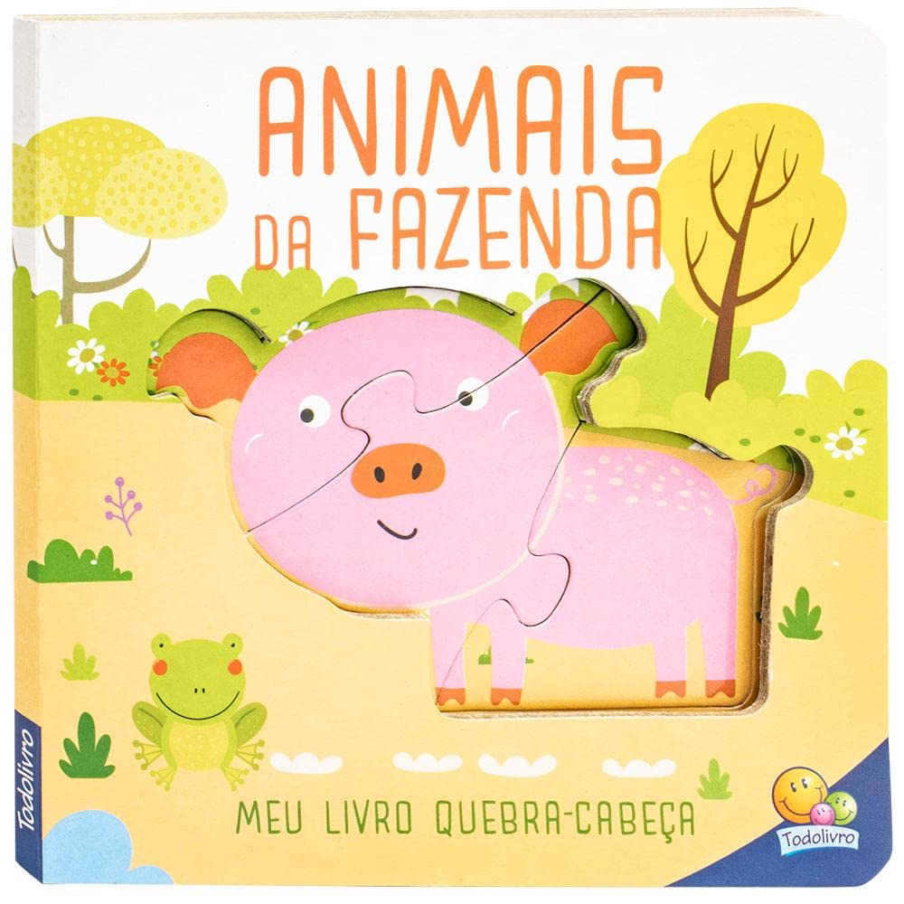 Meu Livro Quebra-cabeça: Animais da Fazenda baixar livro de graça
