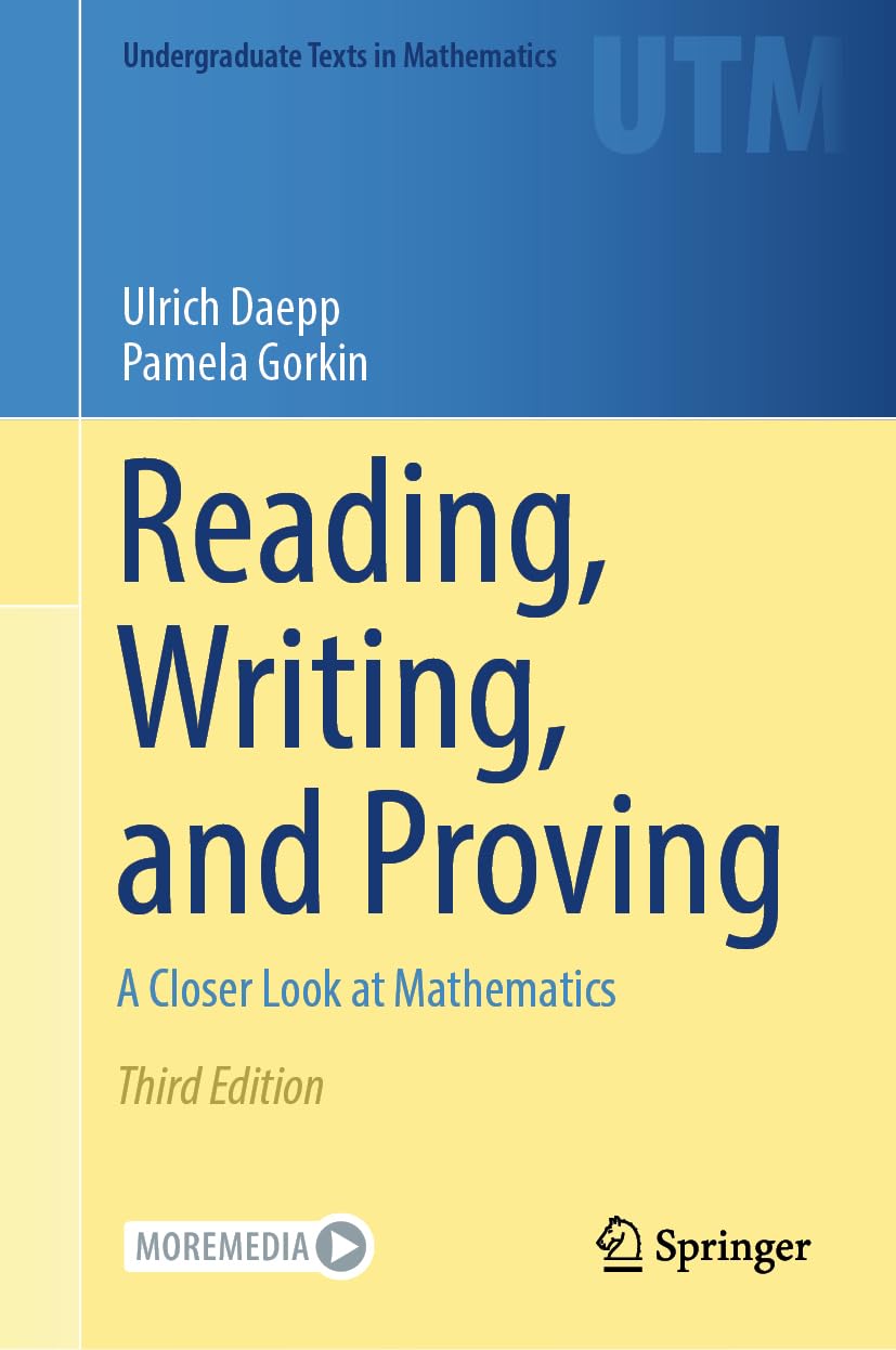 Reading, Writing, and Proving: A Closer Look at Mathematics baixar o livro de graça