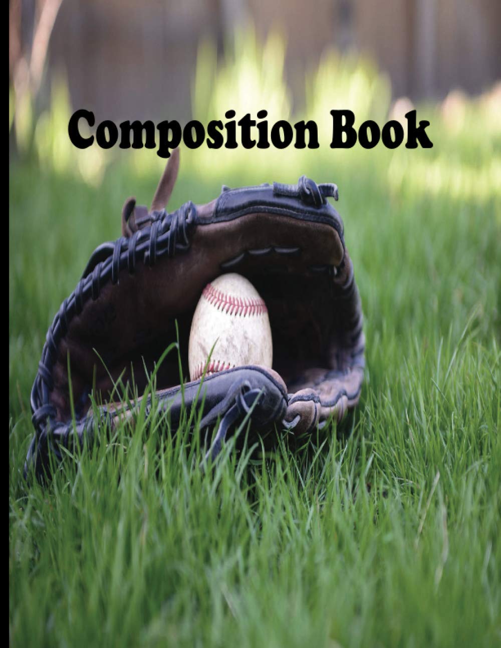 ler totalmente Baseball Notebook: Composition Book: Wide Ruled National Baseball; Writing Notebook 120 pages 8.5 x 11 in.