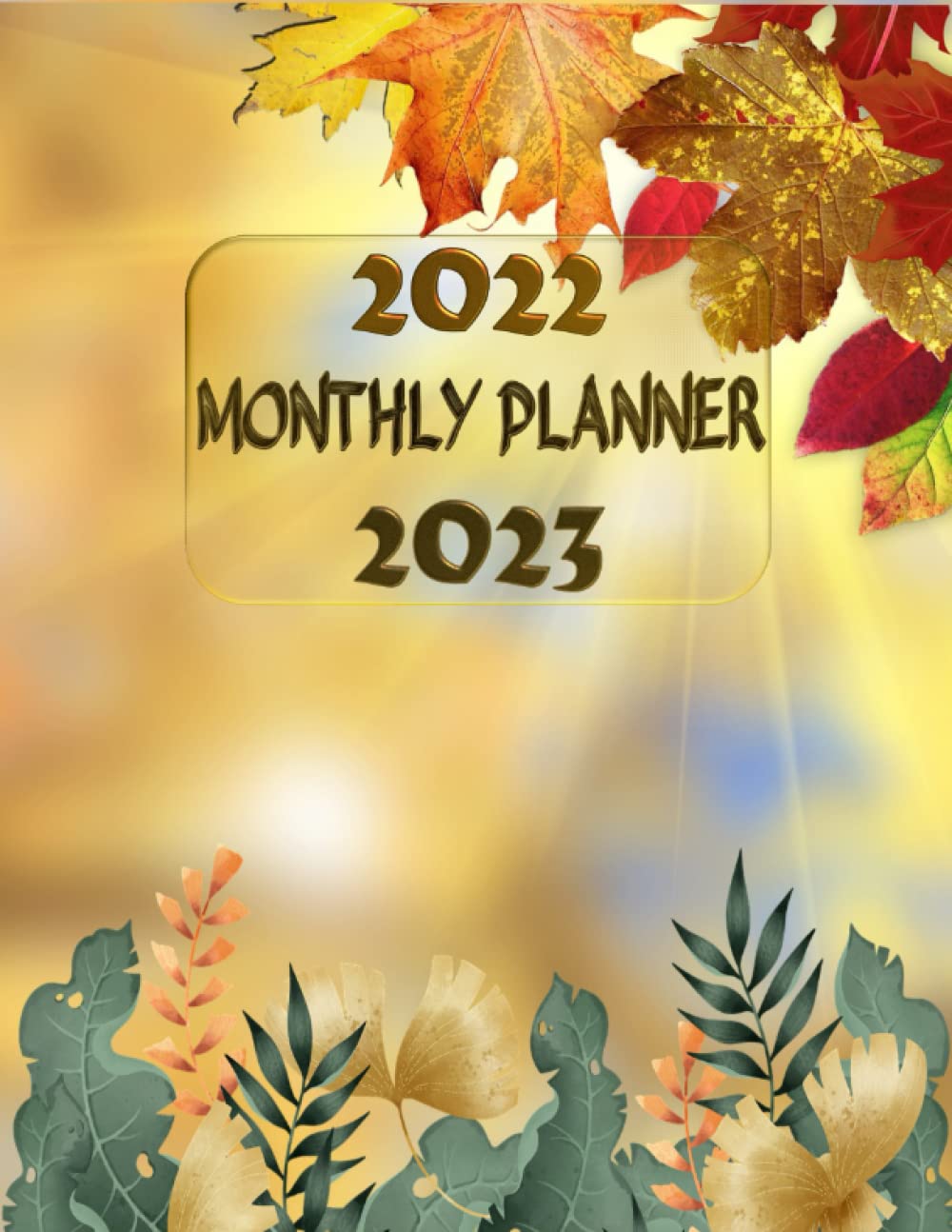 2022-2023 Monthly Planner: Tropical Leaves Large 2 Year Calendar Planner 2022-2023 My Productivity Monthly Planner Schedule and Organizer - 24 Months | January 2022 to December 2023 baixar o livro de graça