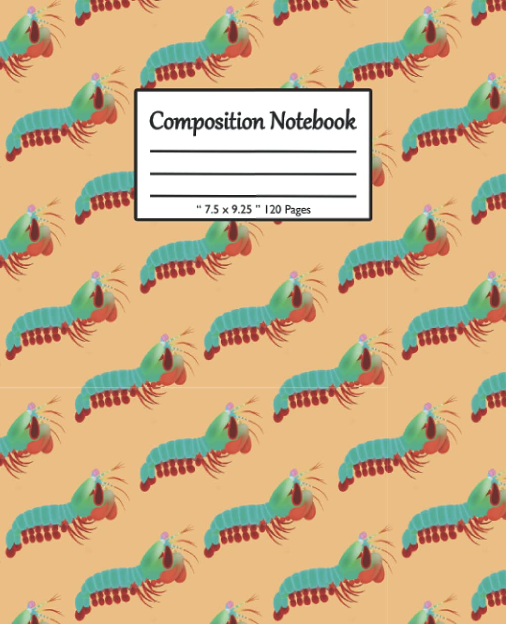 capítulo por capítulo baixar Shrimp Composition Notebook: Colorful Shrimp, Wide Ruled Paper, | Size 7.5 x 9.25 | 120 Pages, Notebook Journal for Women, Homeschool, Office, Keep... Shrimp on display!... who loves Shrimp.