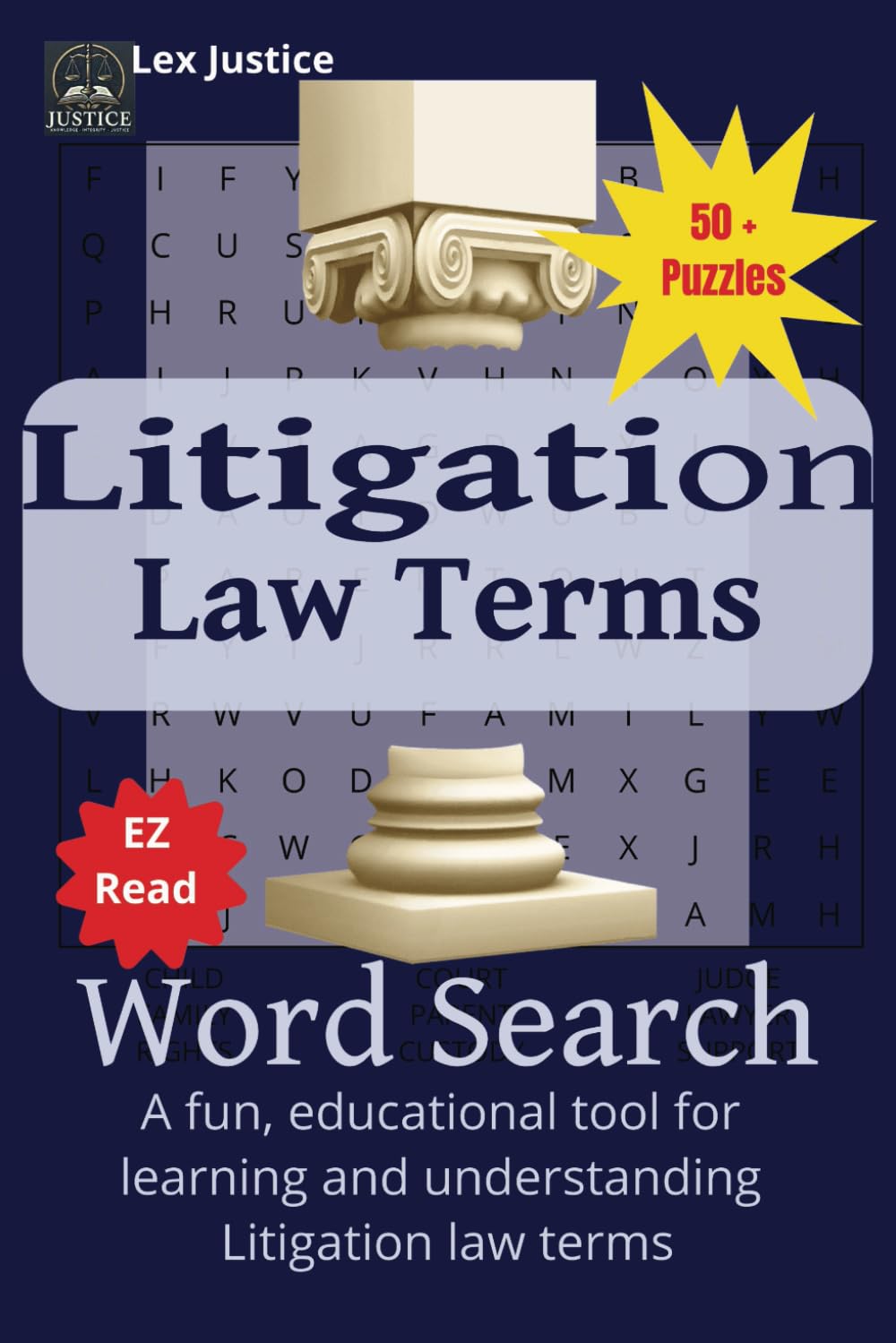 ler totalmente Litigation Law Terms Word Search: Unlock the Language of Litigation: 50+ Word Search Puzzles, appealing to law students, attorneys, and those who... deepening your legal vocabulary as you play