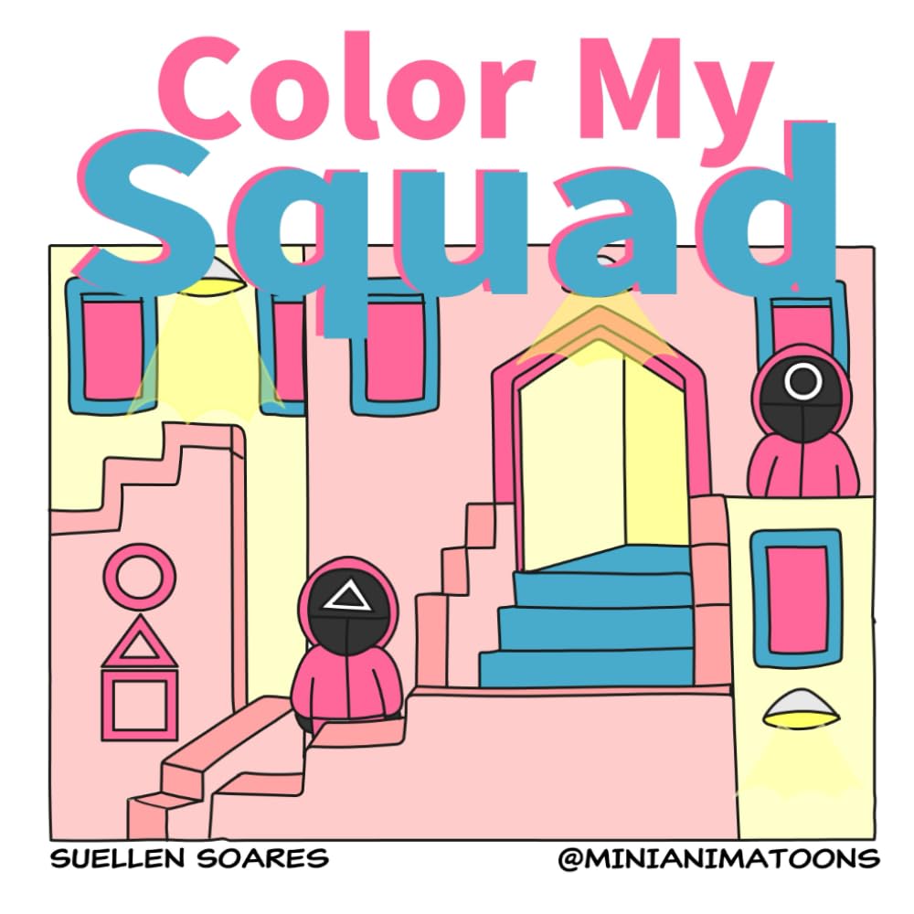 capítulo por capítulo baixar Color My Squad: Livro de colorir com 23 desenhos fofos e inspiradores para pintar seu próprio esquadrão. (Portuguese Edition)