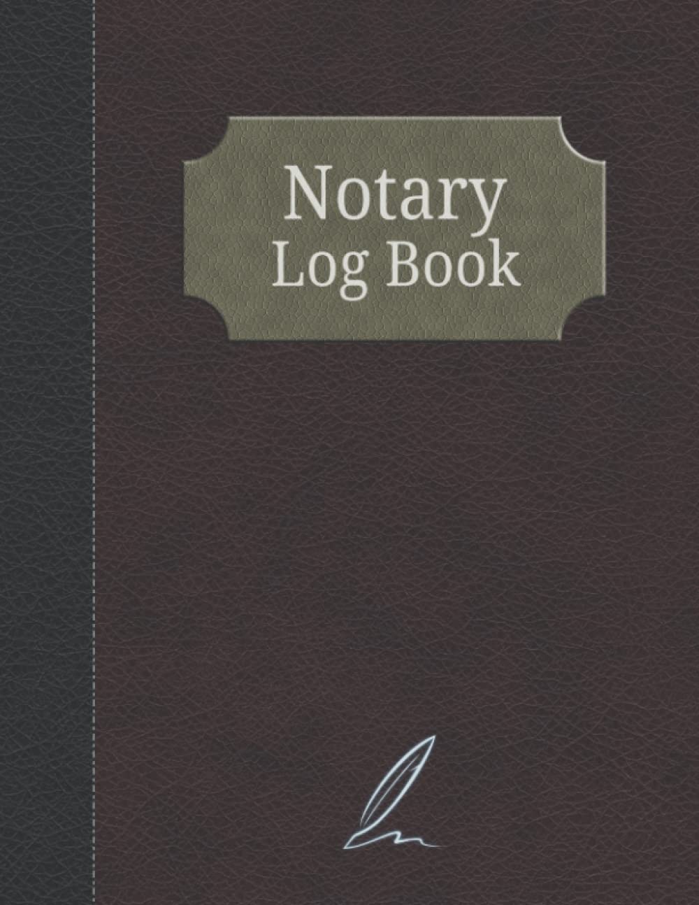Notarial Record Book - Elegant Brown: Notarial Diary - Notebook for Recording Notarial Acts - Up to 200 Records for a Notary Public - Notary Journal baixar livro de graça