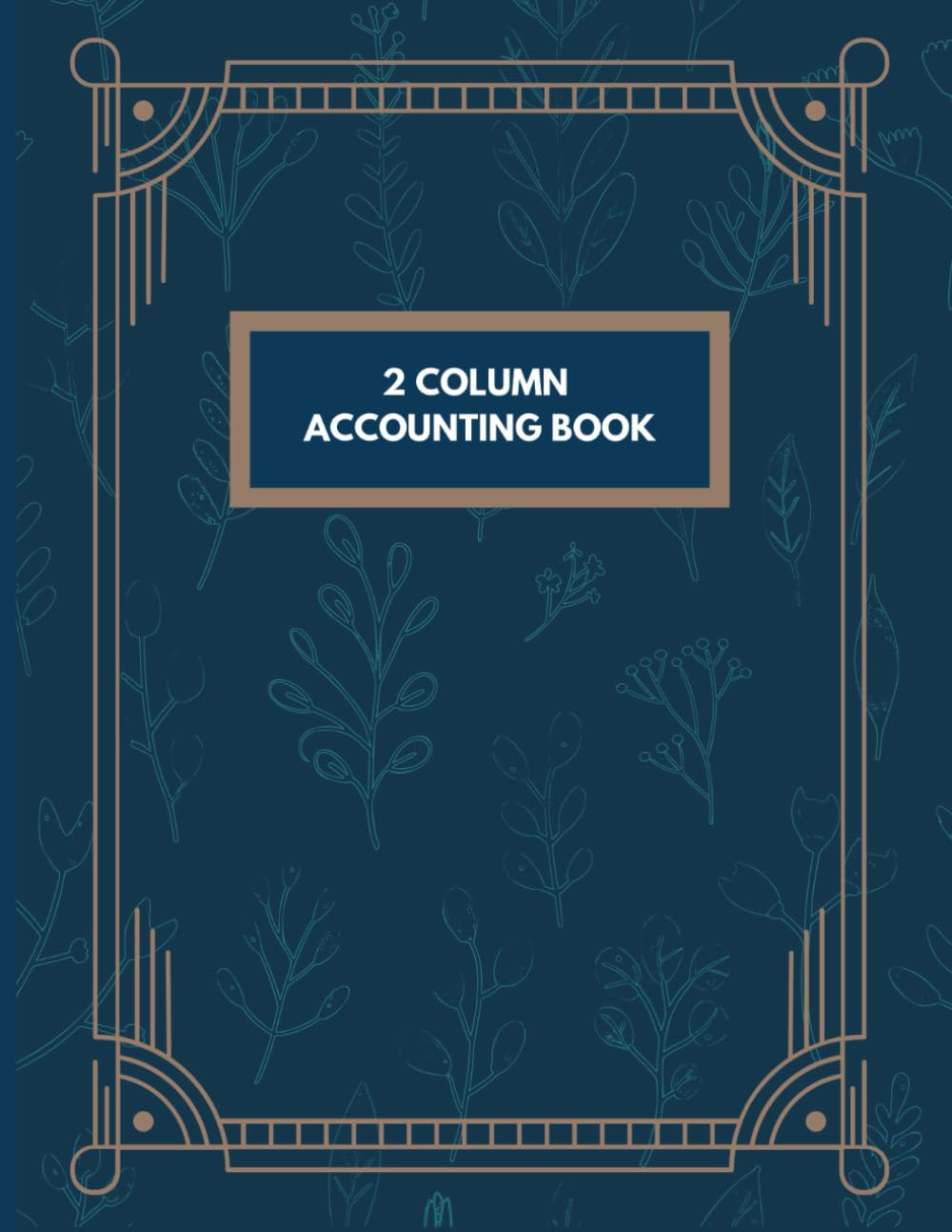 ler totalmente 2 COLUMN ACCOUNTING BOOK: Track Income, Expenses and Balances, for Business and Personal Finance.