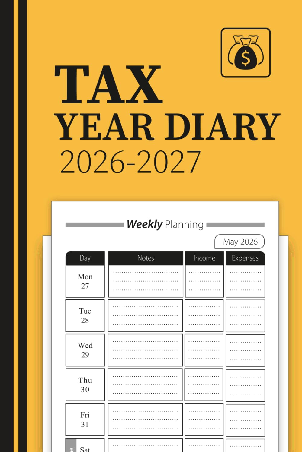 ler totalmente Tax Year Diary 2026-2027.: For Self Employed and Small Business, Perfect to Record Income & Expenses from April 2026 to April 2027.