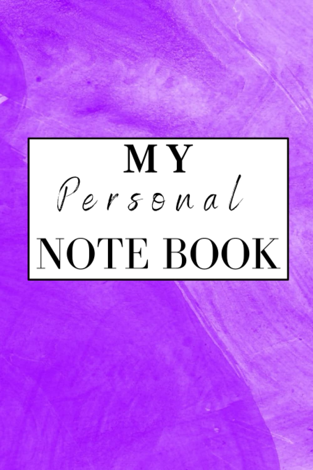 My personal notebook: Use it as a plain old diary, take notes from your learning, record your dream, write down your routines. baixar livro de graça