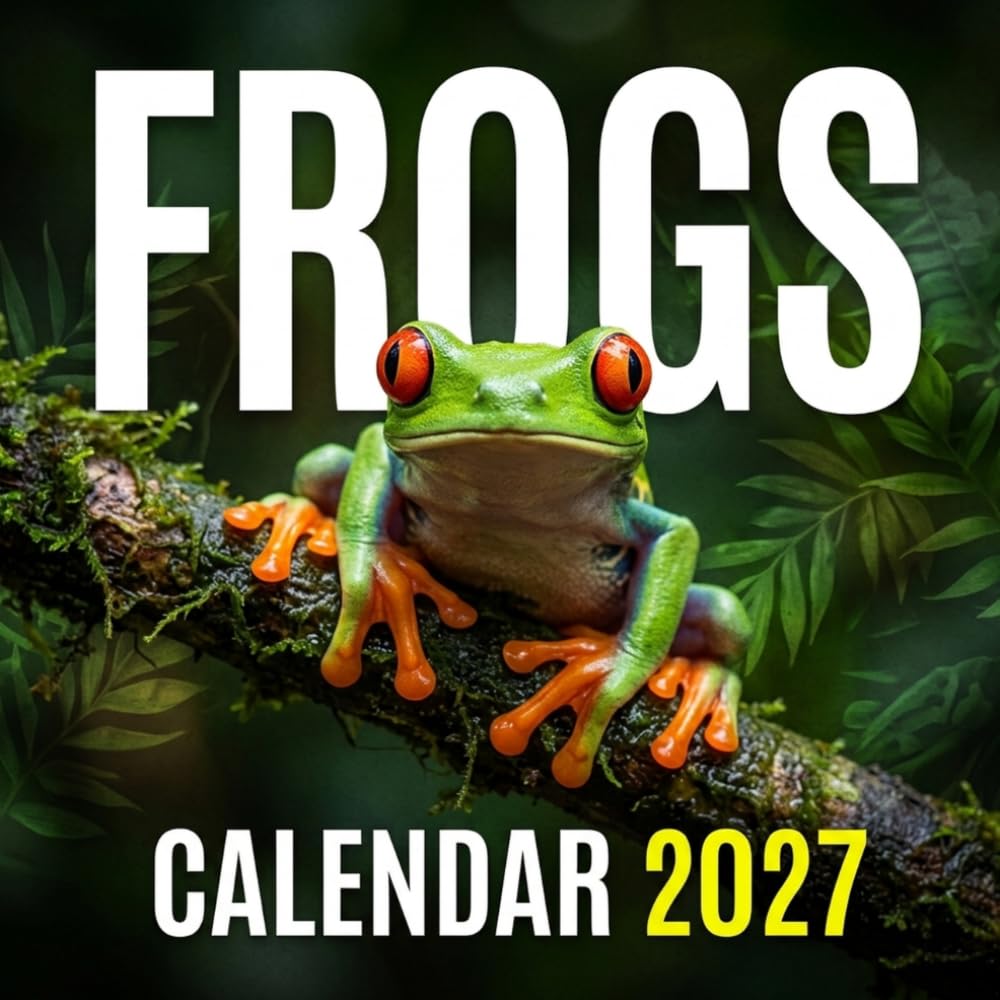 Frogs Calendar 2027: Incredible Amphibian Photography