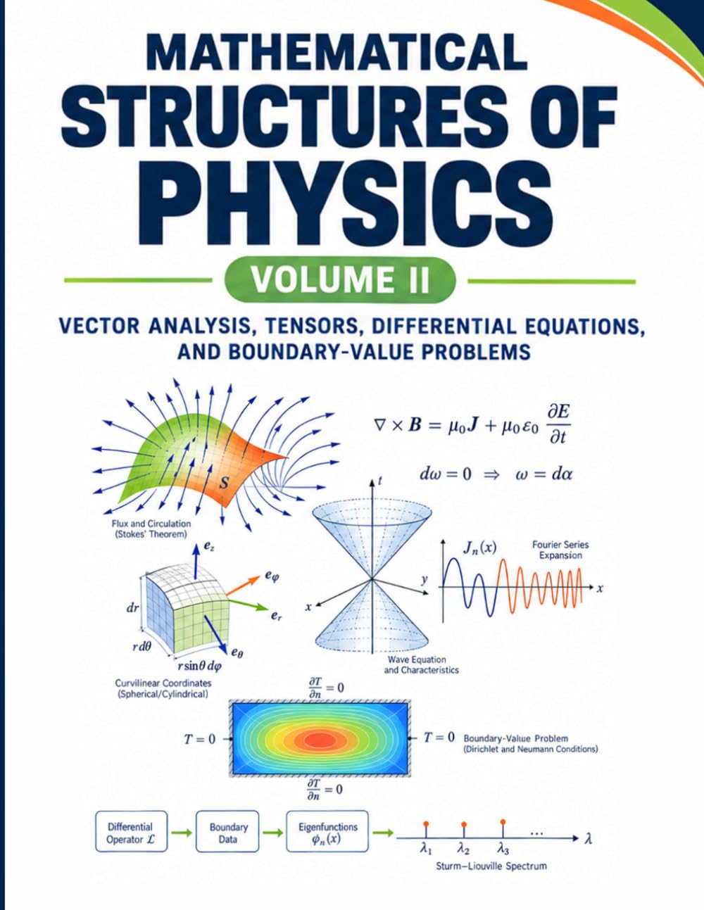 ler totalmente Mathematical Structures of Physics -Volume II: Vector Analysis, Tensors, Differential Equations, and Boundary-Value Problems