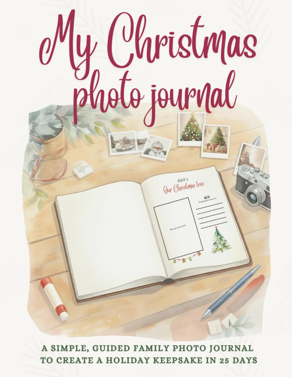 ler totalmente Christmas Through My Eyes: 25 Days of Photos & Memories: A Simple Family Photo Journal for Capturing the Magic of the Season