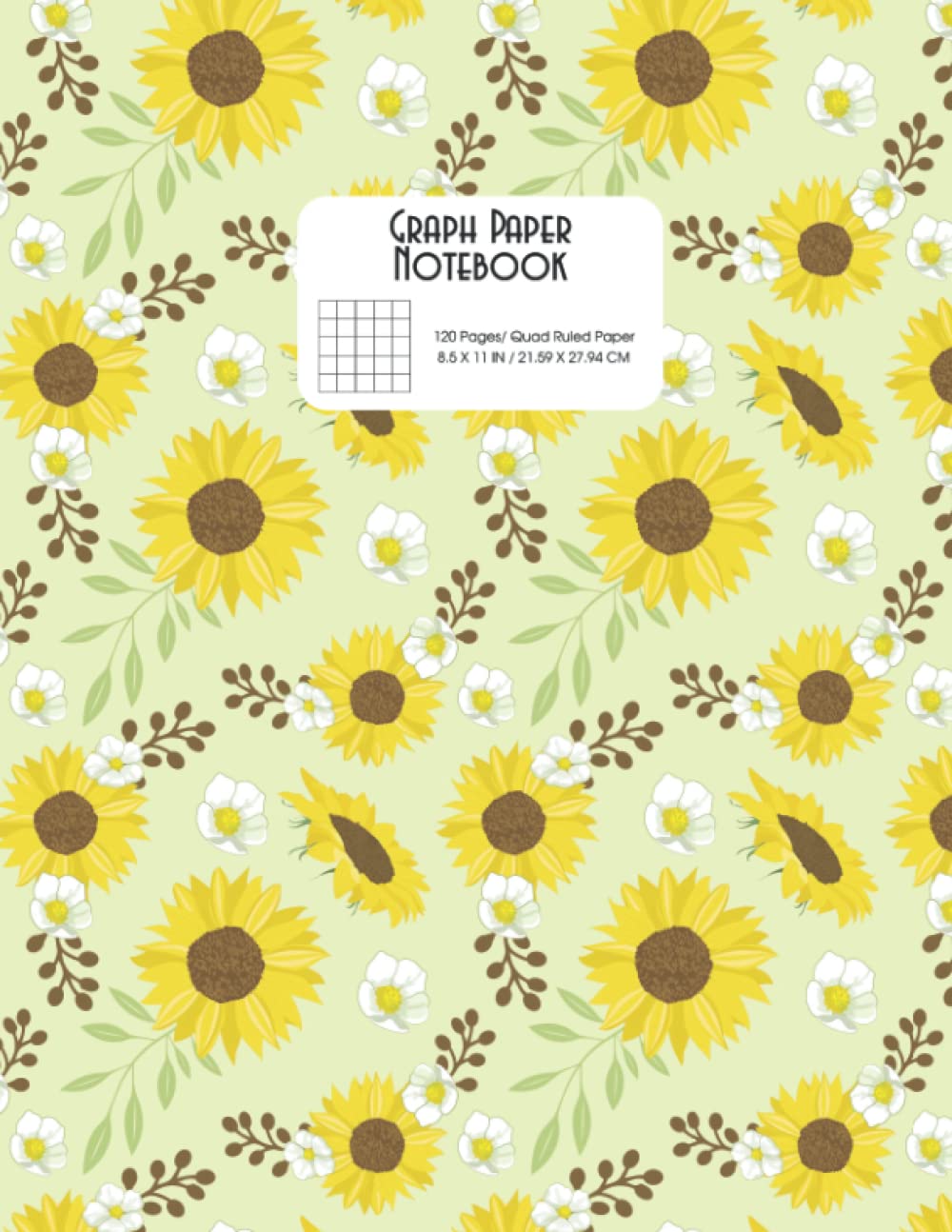 Graph Paper Notebook - 120 Pages 8.5 x 11 inch: Grid Paper Notebook, Grid Paper For Math Science, Engineering, Architects, Artists, Students| Quad Ruled 5x5 - Vol 6 (Graph Paper (5x5)) baixar o livro de graça