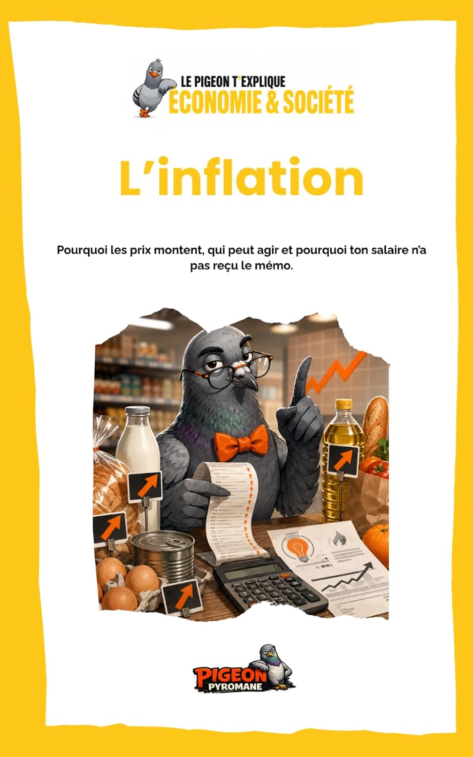 capítulo por capítulo baixar L'inflation: Pourquoi les prix montent, qui peut agir et pourquoi ton salaire n'a pas reçu le mémo.: 1