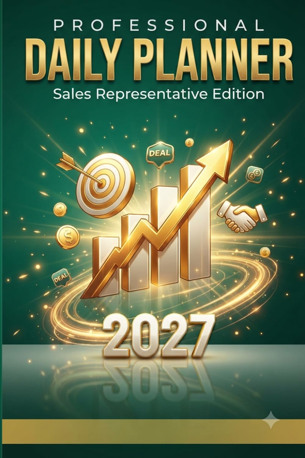 ler totalmente Sales Representative Daily Planner 2027: Sales Rep Deal Tracker to Log Clients, Pipeline, Follow-ups & Quotas | 365 Daily Pages: 6x9 | 365 Days |... Reps, Account Executives and B2B Sellers