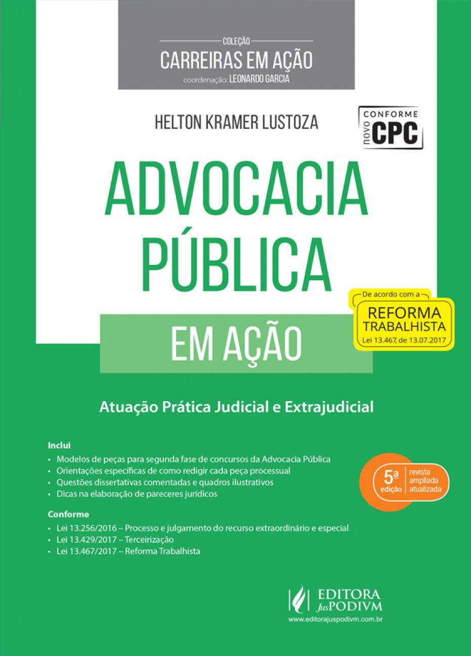Advogacia Pública em Ação: Atuação Prática Judicial e Extrajudicial baixar livro de graça