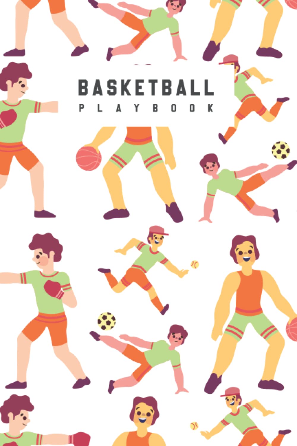 ler totalmente Basketball Playbook: Blank Play Design Basketball Court Pages with All Features All You Need for Drawing Up Basketball Plays and Creating