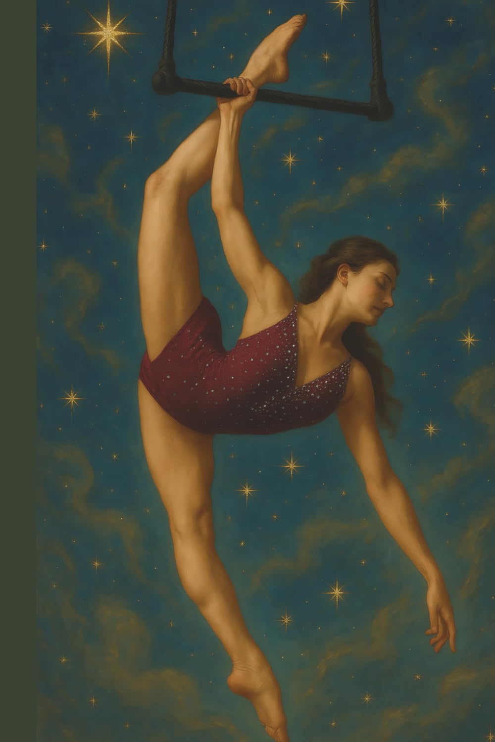 Aerial Trapeze Artist Notebook: 150 Page Lined Journal