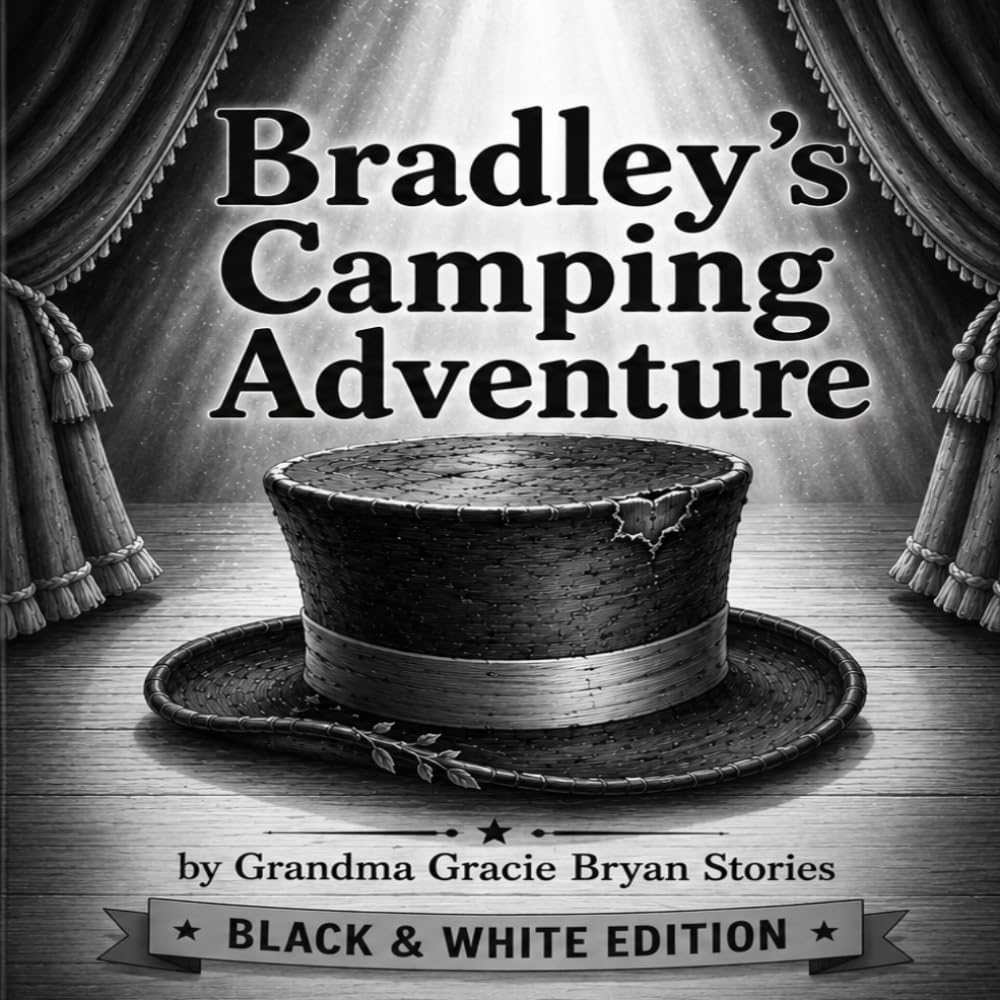 ler totalmente Bradley's Camping Adventure: Black & White Edition (Grandma Gracie Bryan Stories - Little Feelings Collection)