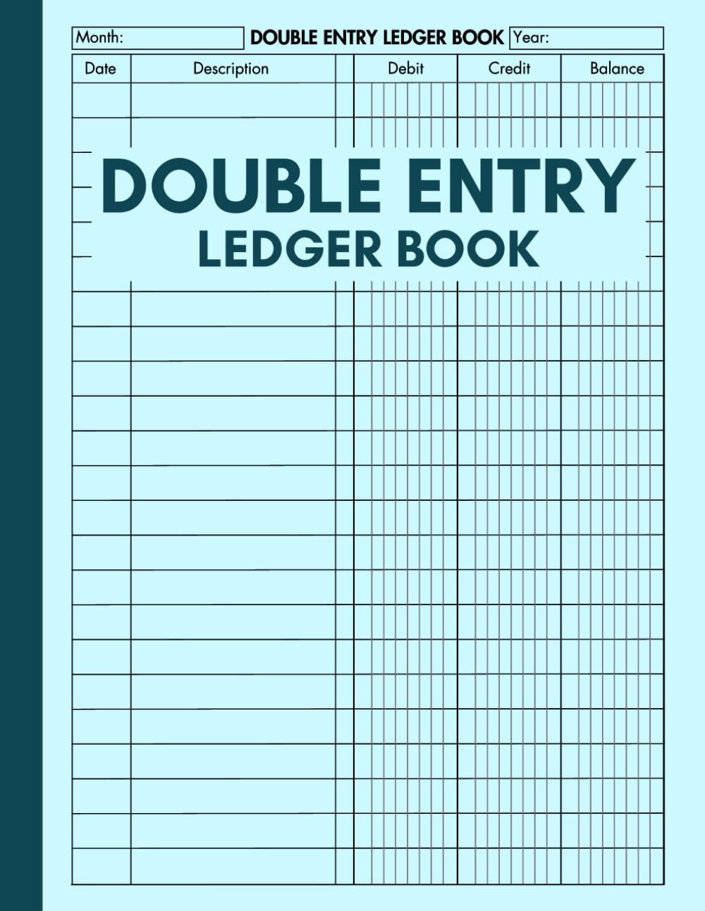 Double Entry Ledger Book: For Business Owners, Accountants and Financial Advisors to Record and Track Transactions baixar livro de graça