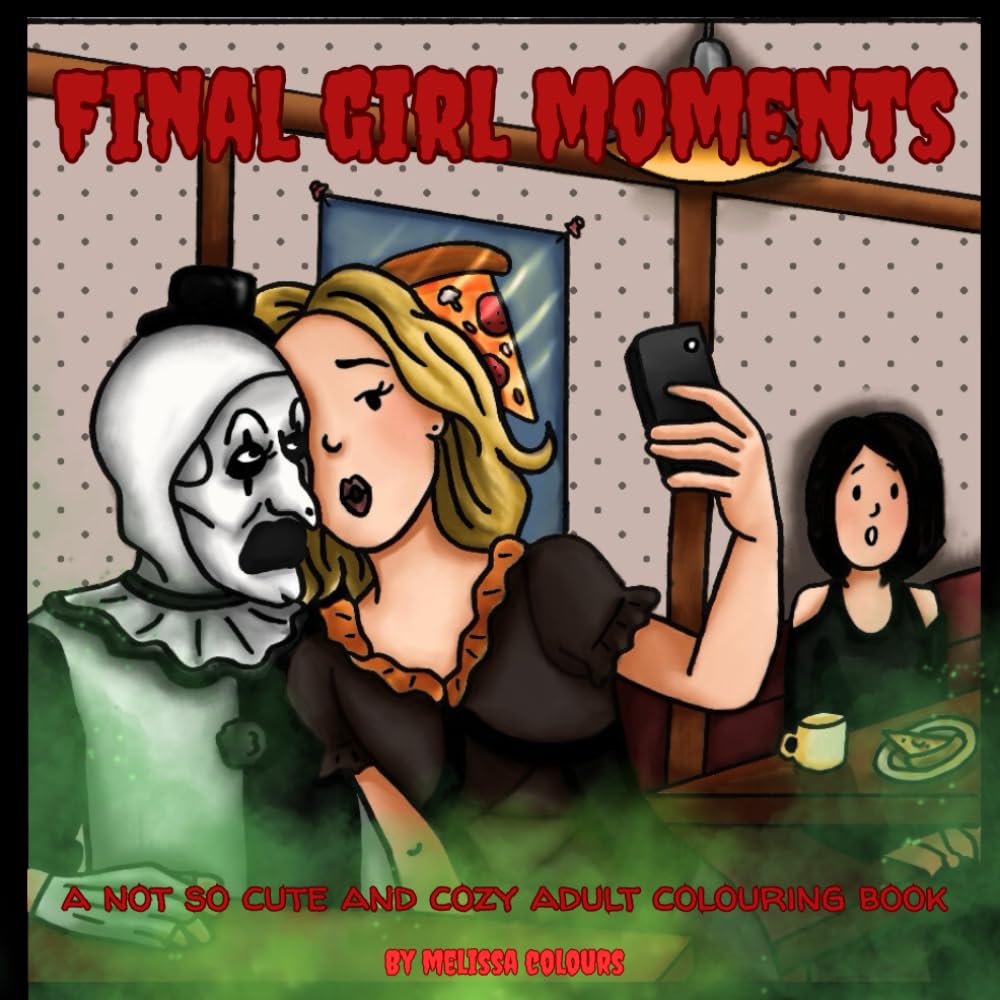 ler totalmente Final girl moments: A not so cute and cozy adult colouring book