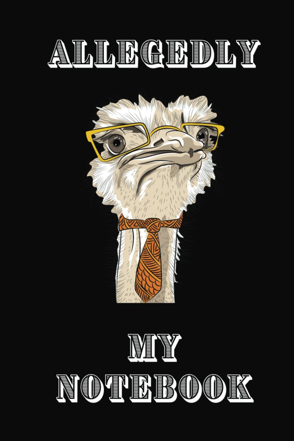capítulo por capítulo baixar Allegedly Ostrich Notebook | Quad Ruled | Checkered (6"x9") | 120 Pages | Cream Paper | Matte Cover.: Allegedly a Notebook