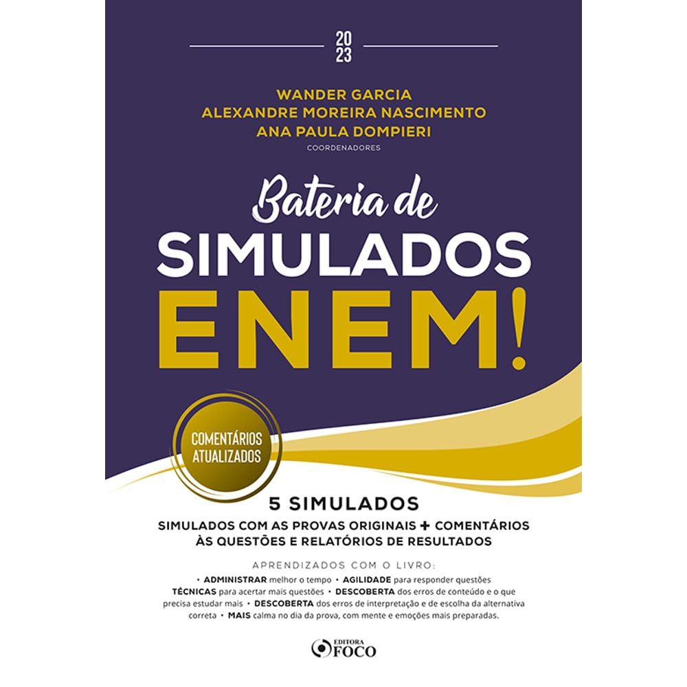 Bateria de Simulados para o ENEM - 1ª Ed - 2023 baixar livro de graça