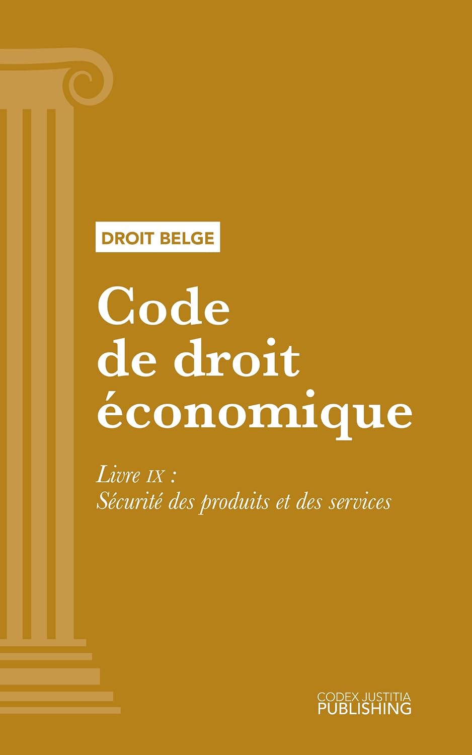 Code de droit économique: Livre IX - Sécurité des produits et des services (French Edition) baixar o livro de graça