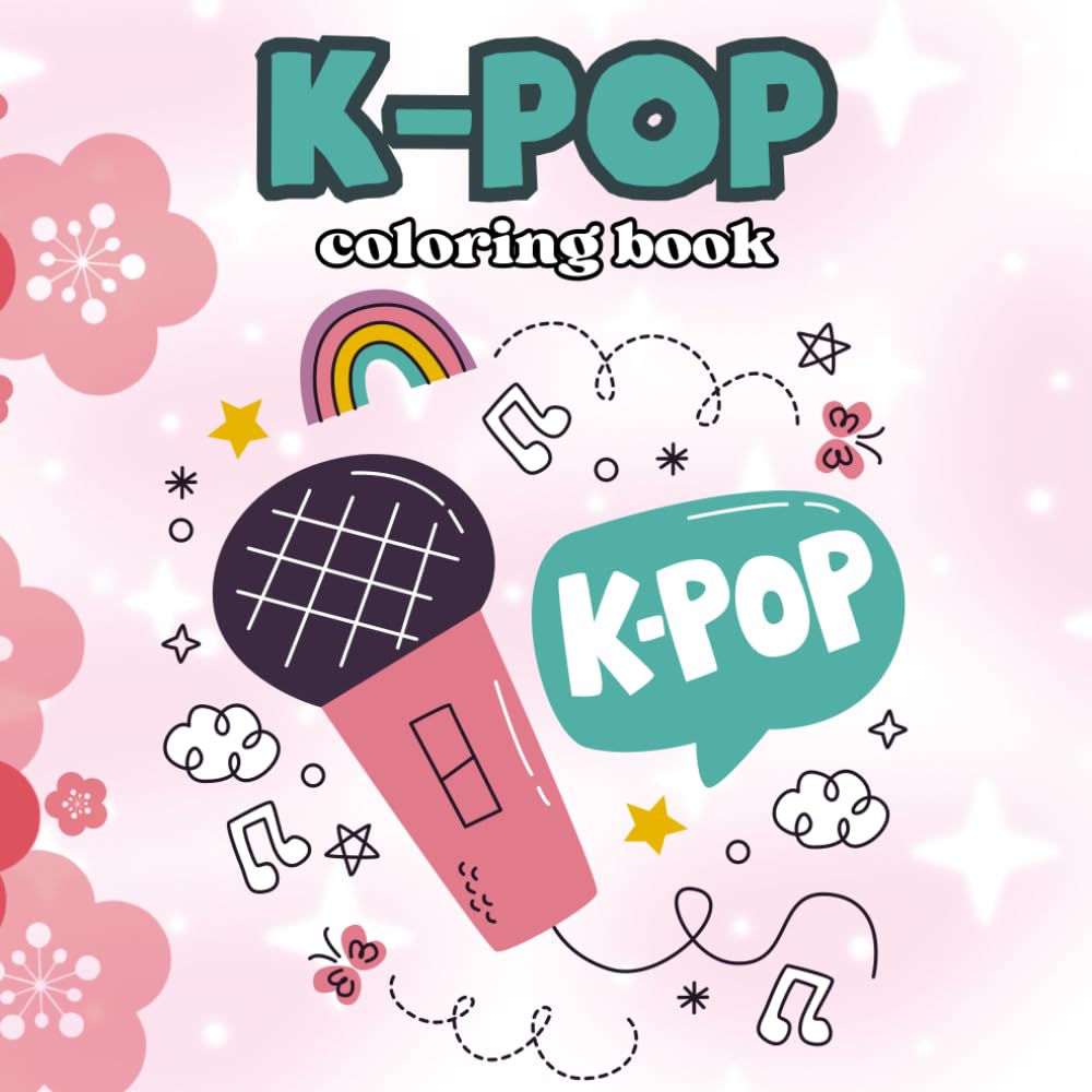 ler totalmente K-POP coloring book (Dutch Edition)
