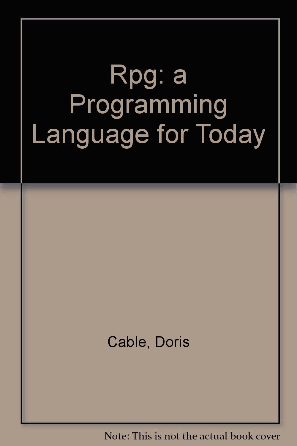 Rpg: Programming Language for Today baixar o livro de graça