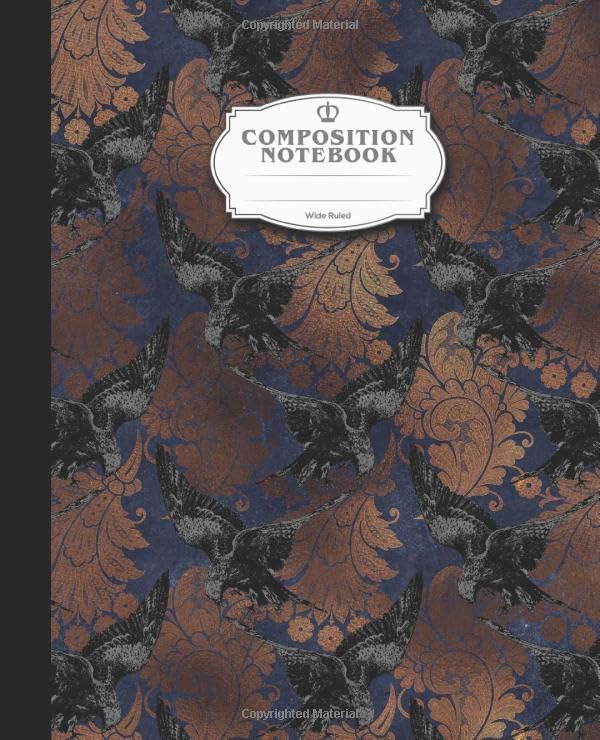 Composition Notebook Wide Ruled: Raven and Plants Notebooks for Girls Women Man Teens Kids School Teacher Writing Notes Journal baixar livro de graça