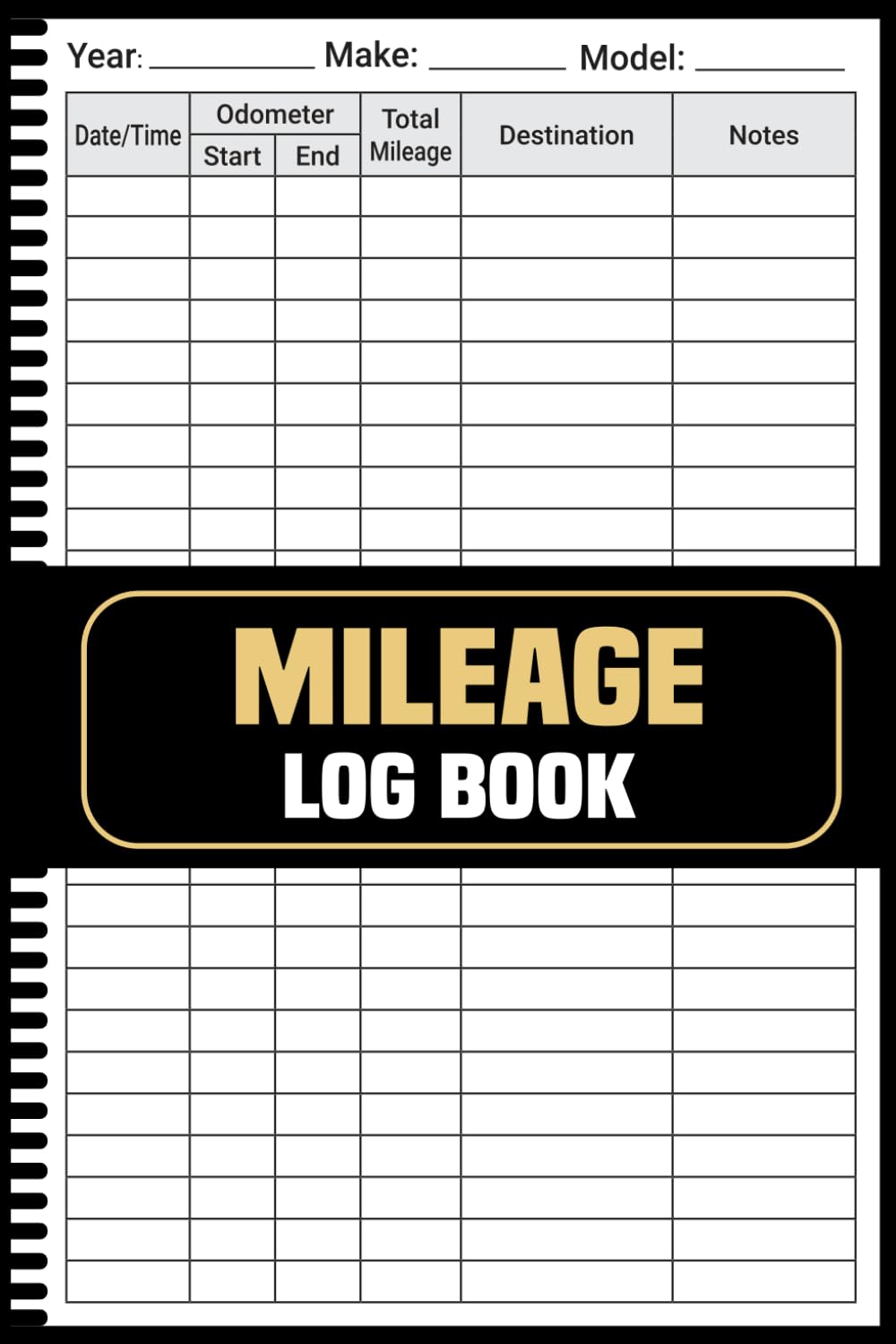 ler totalmente Mileage Log Book: Simplify Travel Tracking for Work and Personal Use