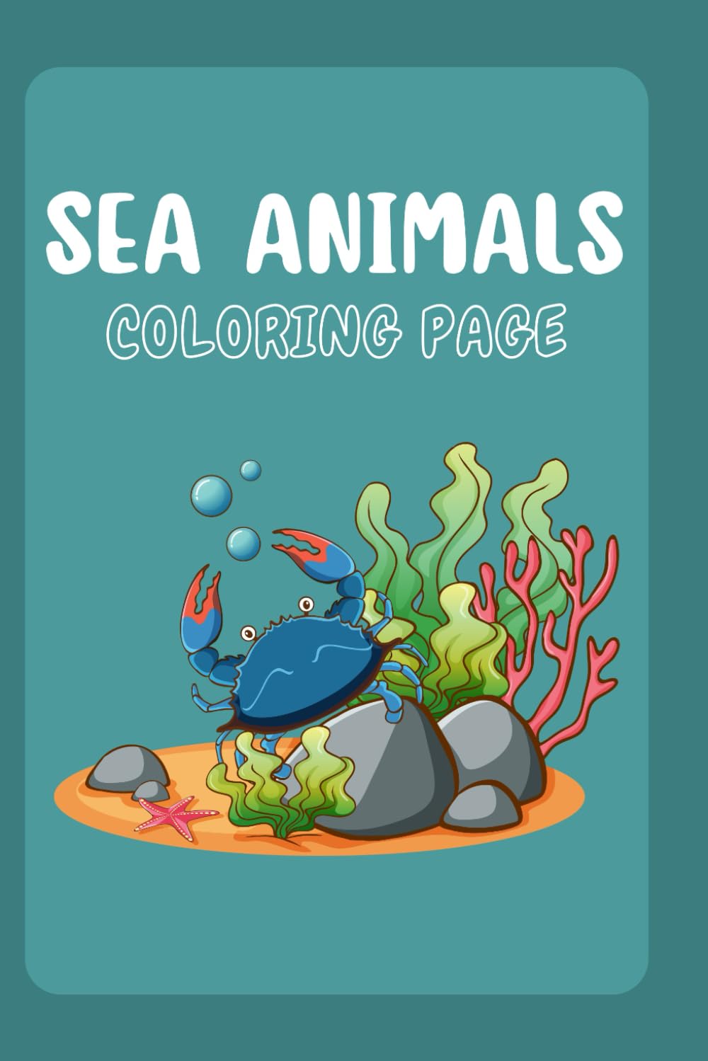 ler totalmente Sea animals coloring page..: Livro para colorir. (Portuguese Edition)