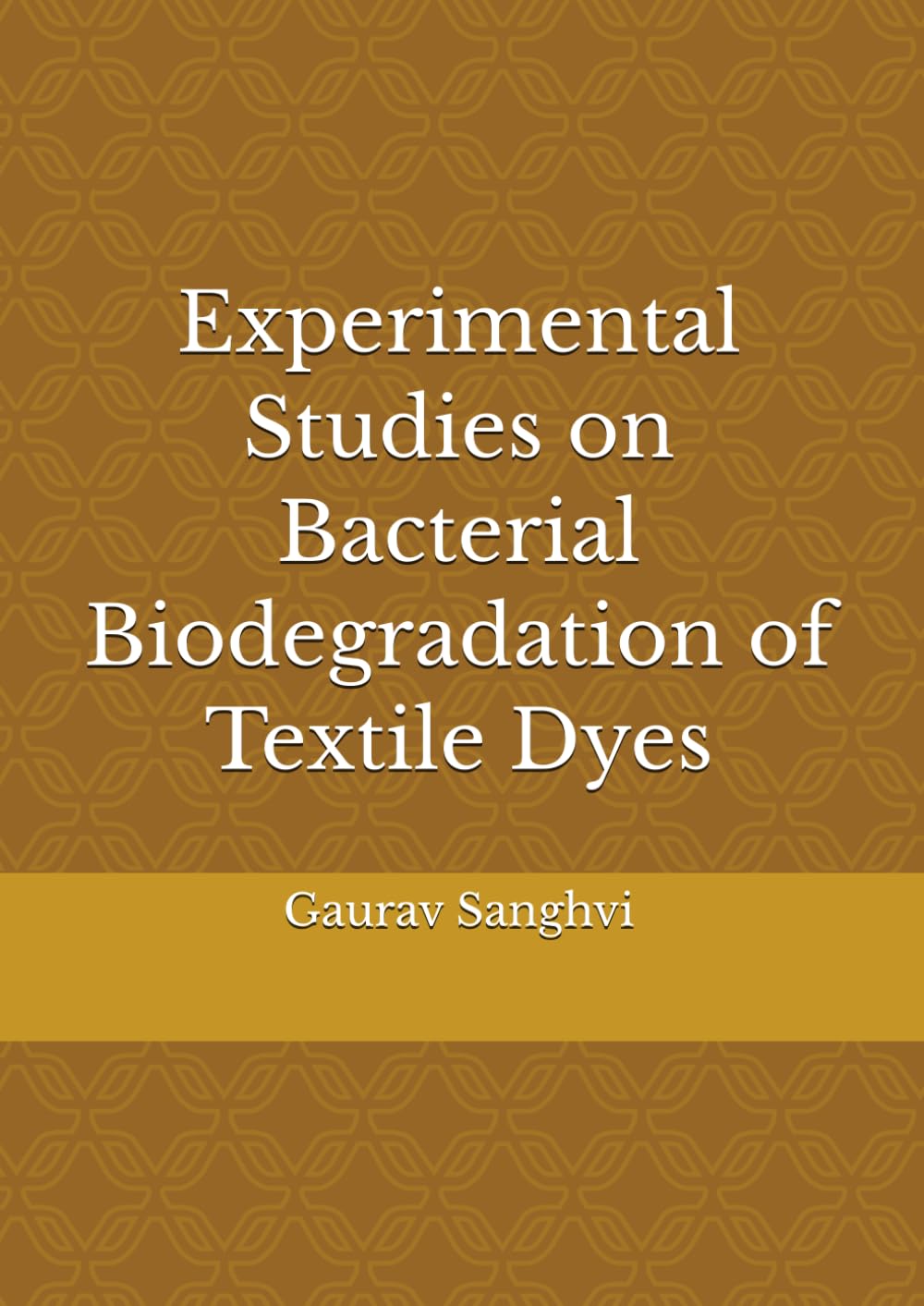 capítulo por capítulo baixar Experimental Studies on Bacterial Biodegradation of Textile Dyes
