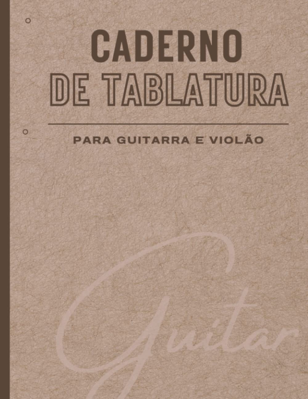capítulo por capítulo baixar Caderno de Tablatura para Guitarra e Violão: Caderno com 100 páginas de Tablatura para Guitarristas e estudantes de Violão (Portuguese Edition)