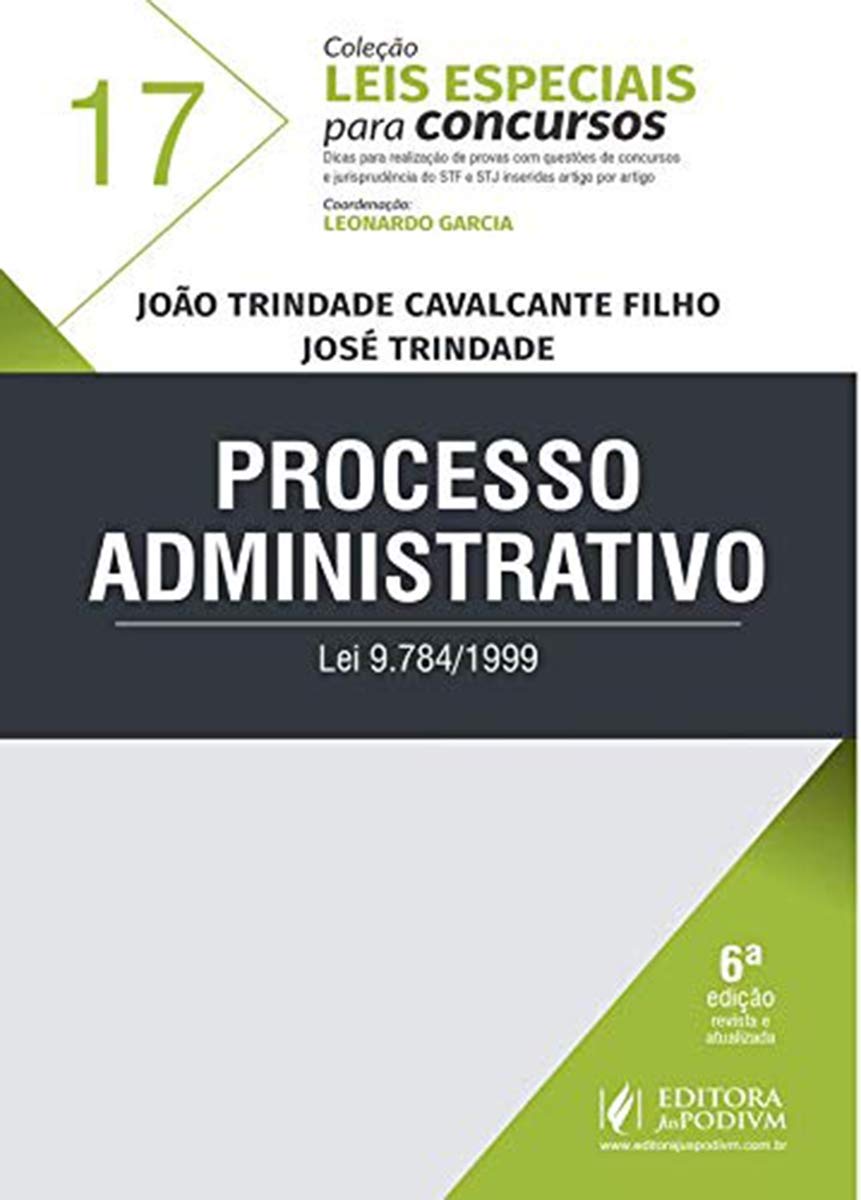 Processo Administrativo: lei 9.784/1999 baixar o livro de graça
