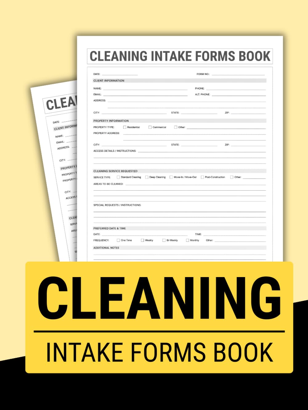 capítulo por capítulo baixar Cleaning Intake Forms Book
