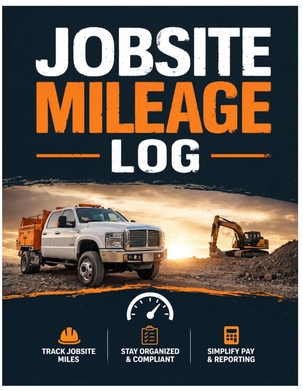 capítulo por capítulo baixar jobsite mileage log: Work Truck & Pickup Mileage Tracker for Tax Deductions, Pickups & Contractors