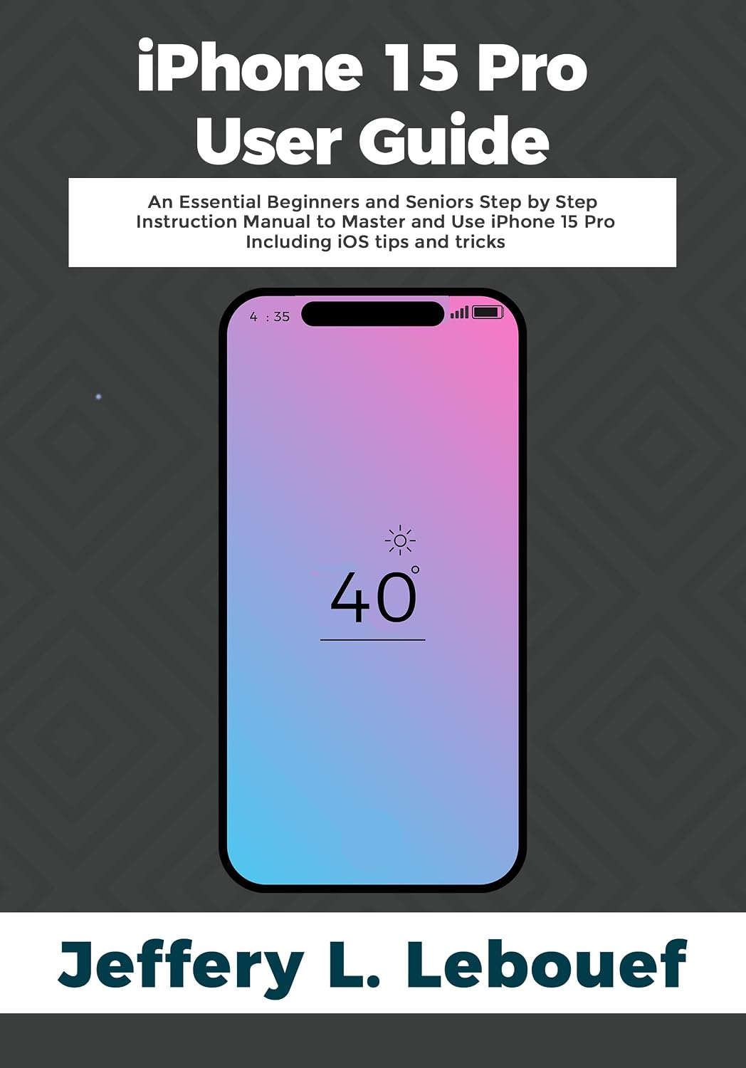 iPhone 15 Pro User Guide: An Essential Beginners and Seniors Step by Step Instruction Manual to Master and Use iPhone 15 Pro Including iOS tips and tricks (English Edition) baixar livro de graça