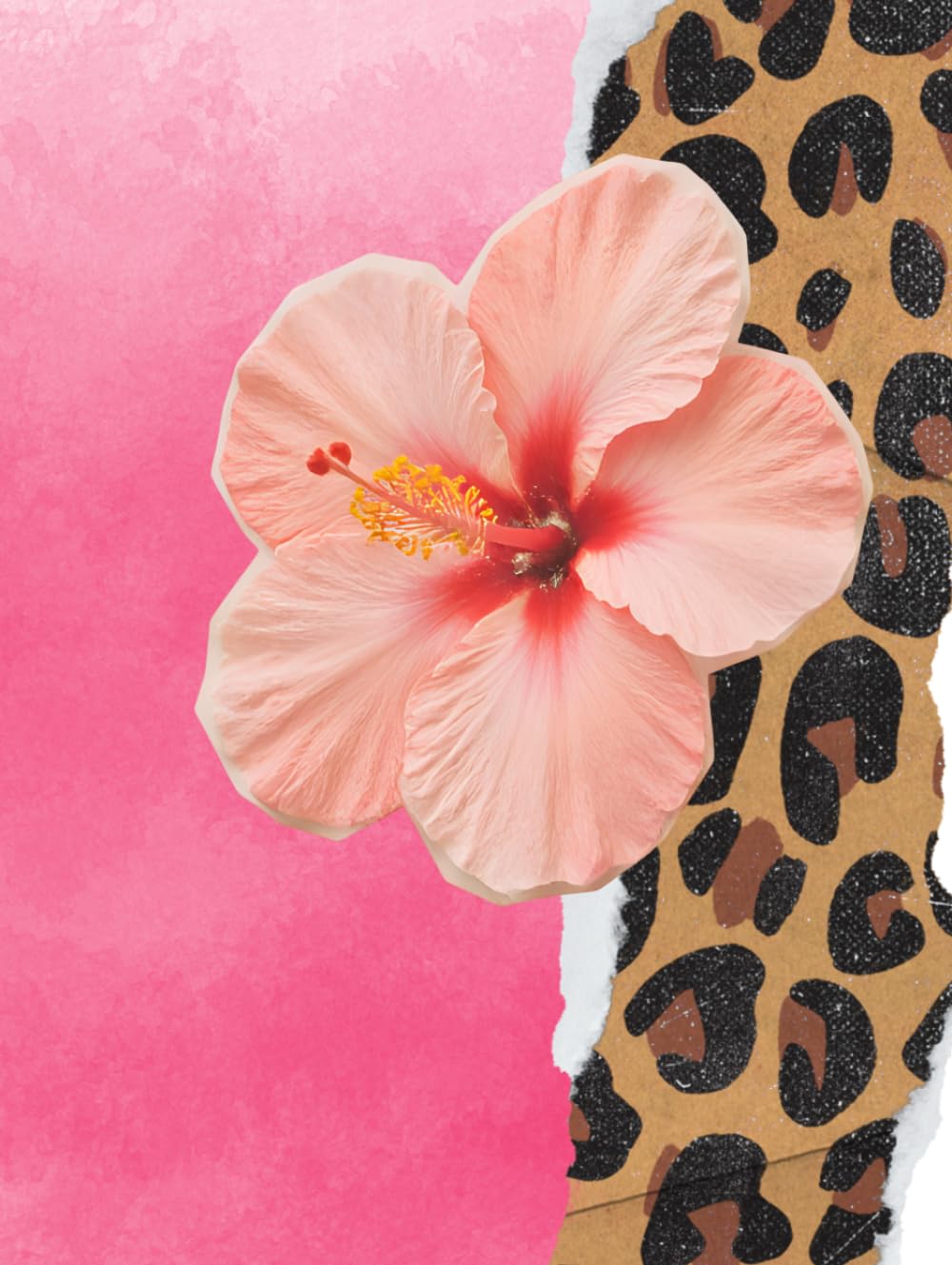 capítulo por capítulo baixar Pink Leopard Floral Notebook: A4 Wide-Ruled Journal with Date Headers and 120 Pages for Notes, Study, Work and Everyday Writing