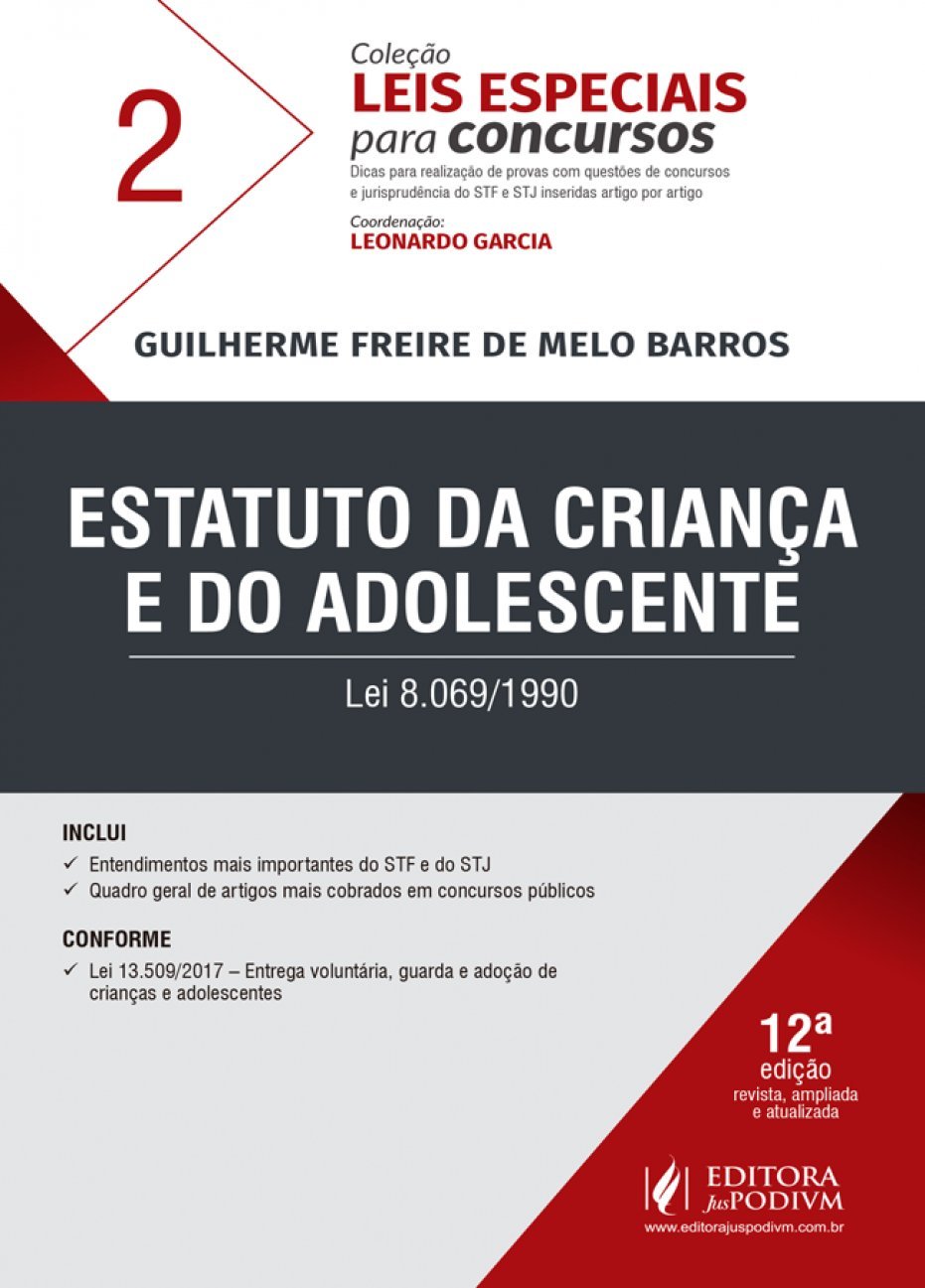 Estatuto da Criança e do Adolescente: lei 8.069/1990 baixar livro de graça
