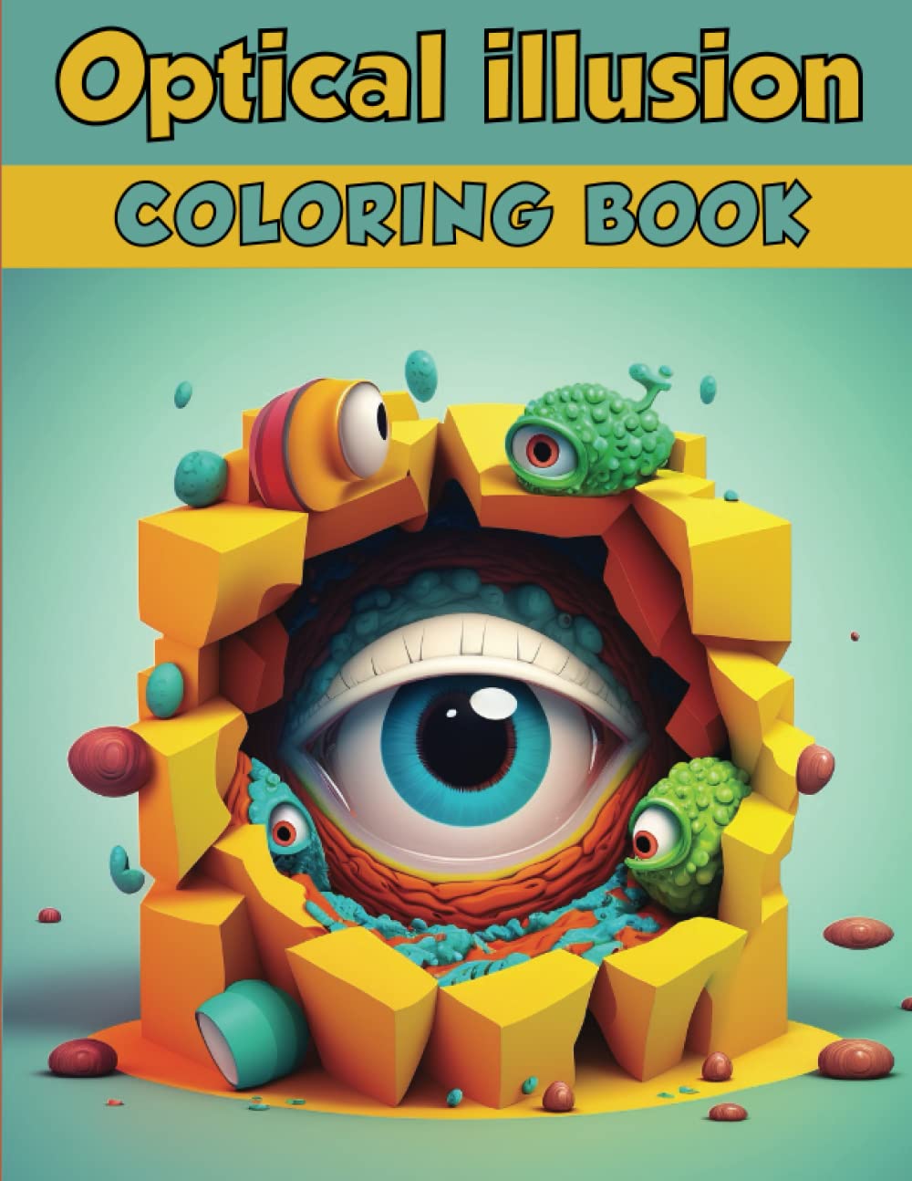capítulo por capítulo baixar Optical Illusion Coloring Book: Unleashing the Power of Perception with this 3D Patterns Coloring Book