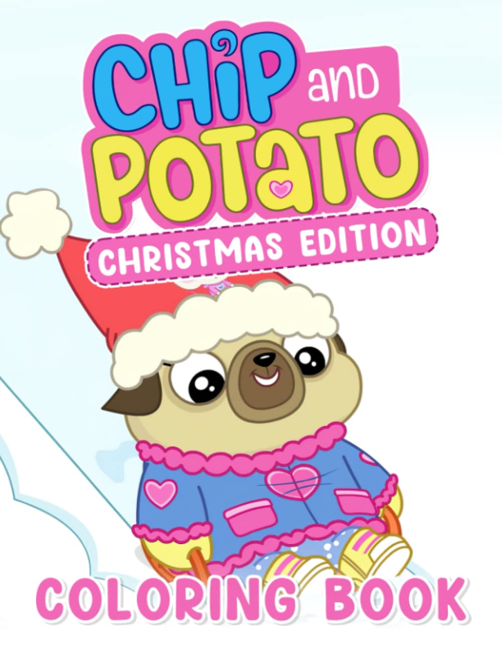 capítulo por capítulo baixar Chip And Potato Christmas Edition Coloring Book: Perfect Unofficial Illustrations With Christmas Theme - Coloring Book For Kids 2-4 4-8 8-12