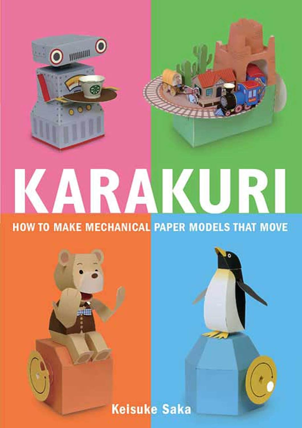 ler totalmente Karakuri: How to Make Mechanical Paper Models That Move