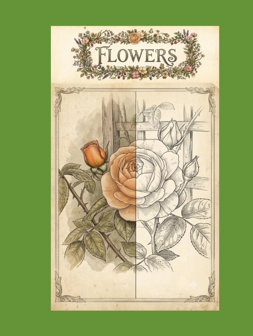 Flowers: Colour by Example Book for Adults (The Heritage Art Archive) baixar o livro de graça