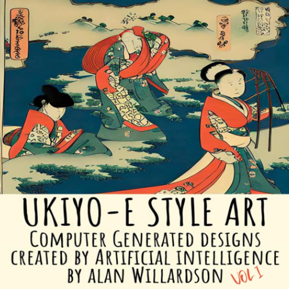 capítulo por capítulo baixar Ukiyo-e Style Art Book, Computer Generated Designs Created by Artificial Intelligence By Alan Willardson: Volume I